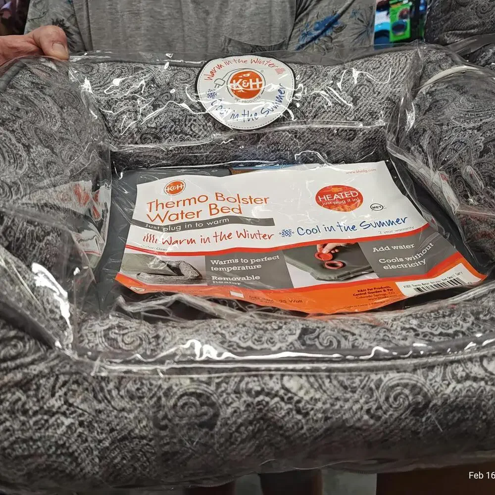 Thermo-Pet Heated & Cooling Pet Bed for Cats & Dogs